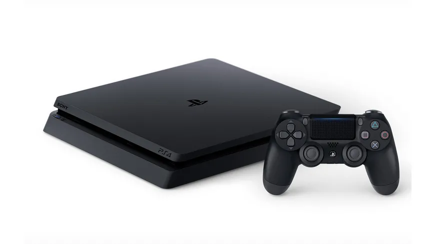 PS4 - Konsole SLIM 500GB (Jet Black)