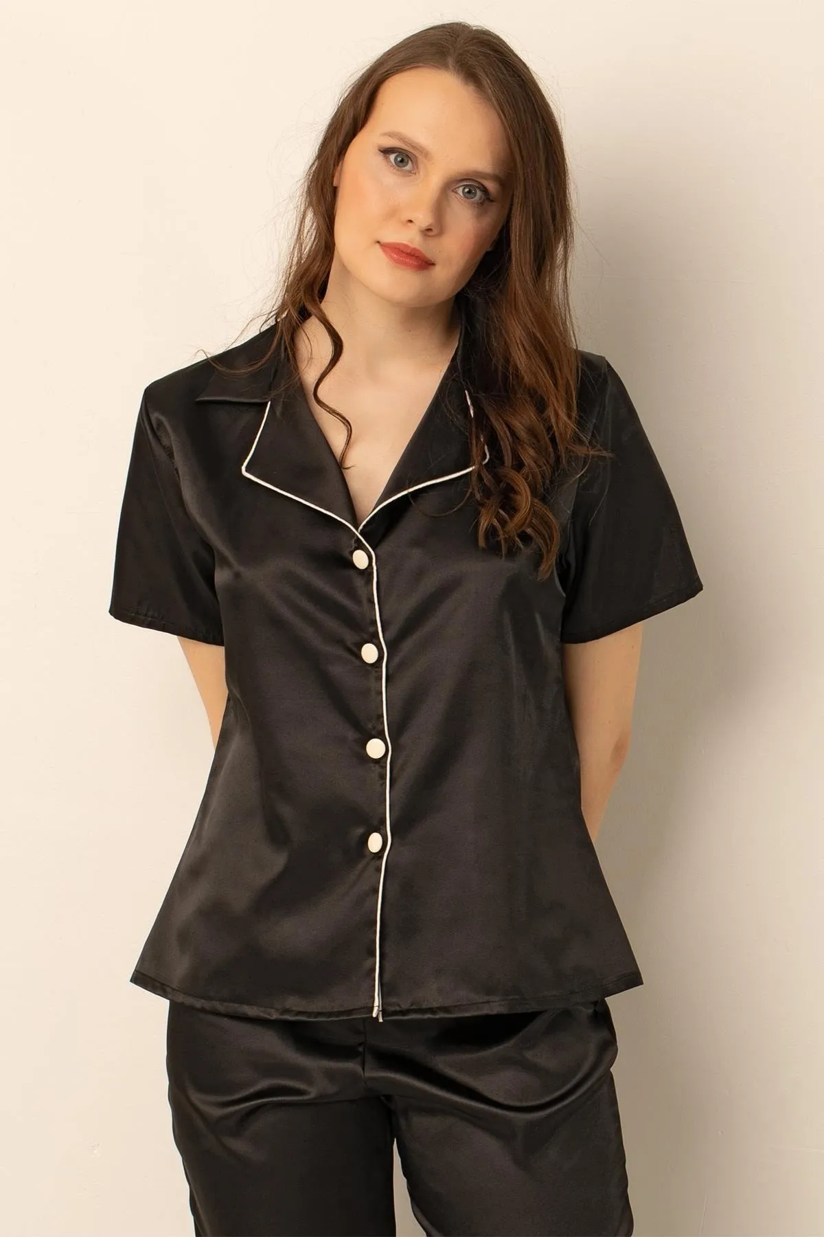 Miorre  Satin-Pyjama-Set für Damen