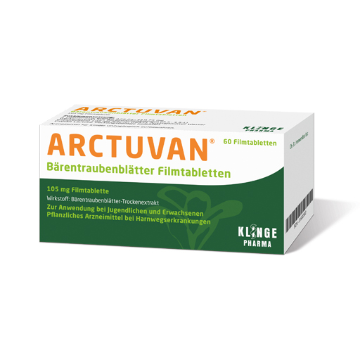 ARCTUVAN Bärentrauben Filmtabletten  60 St  Filmtabletten