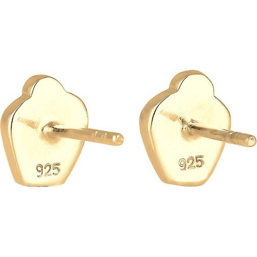 Elli Ohrringe Kinder Cupcake  Kristalle 925 Silber