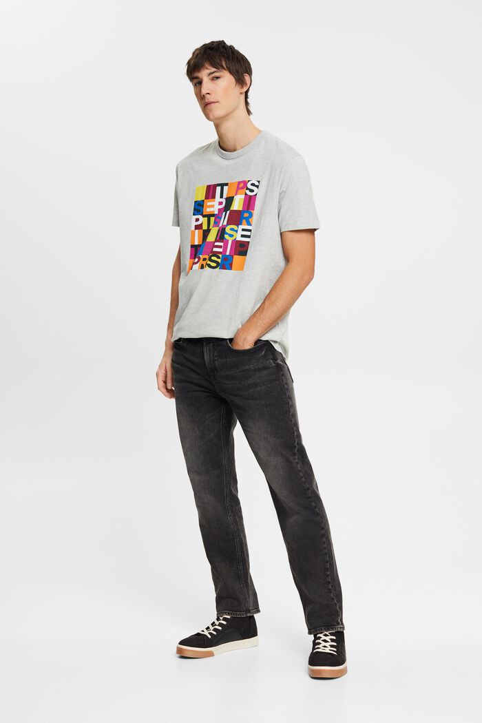 T-Shirt mit Logo-Print, Bio-Baumwolle