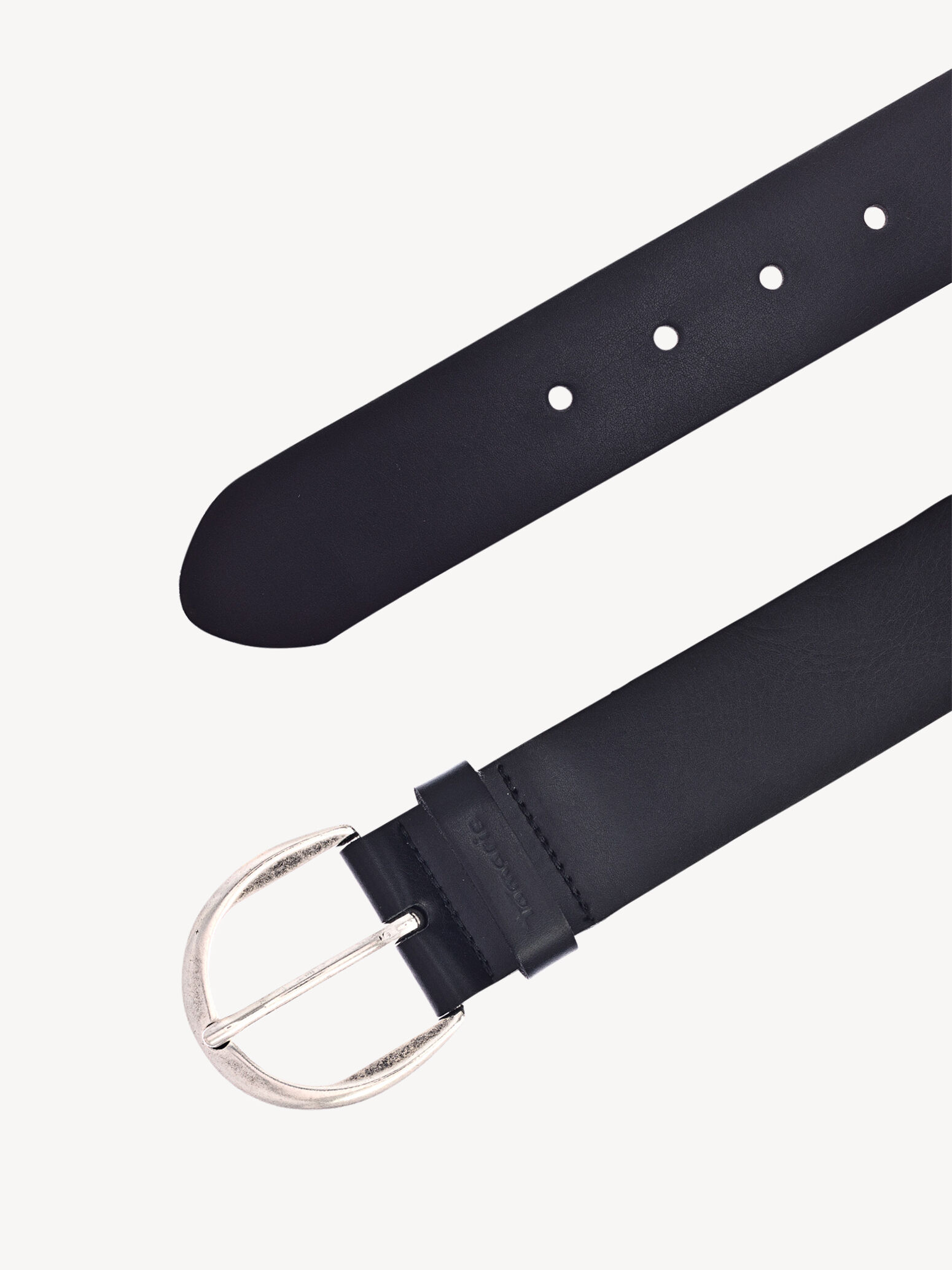 Ceinture en cuir - noir