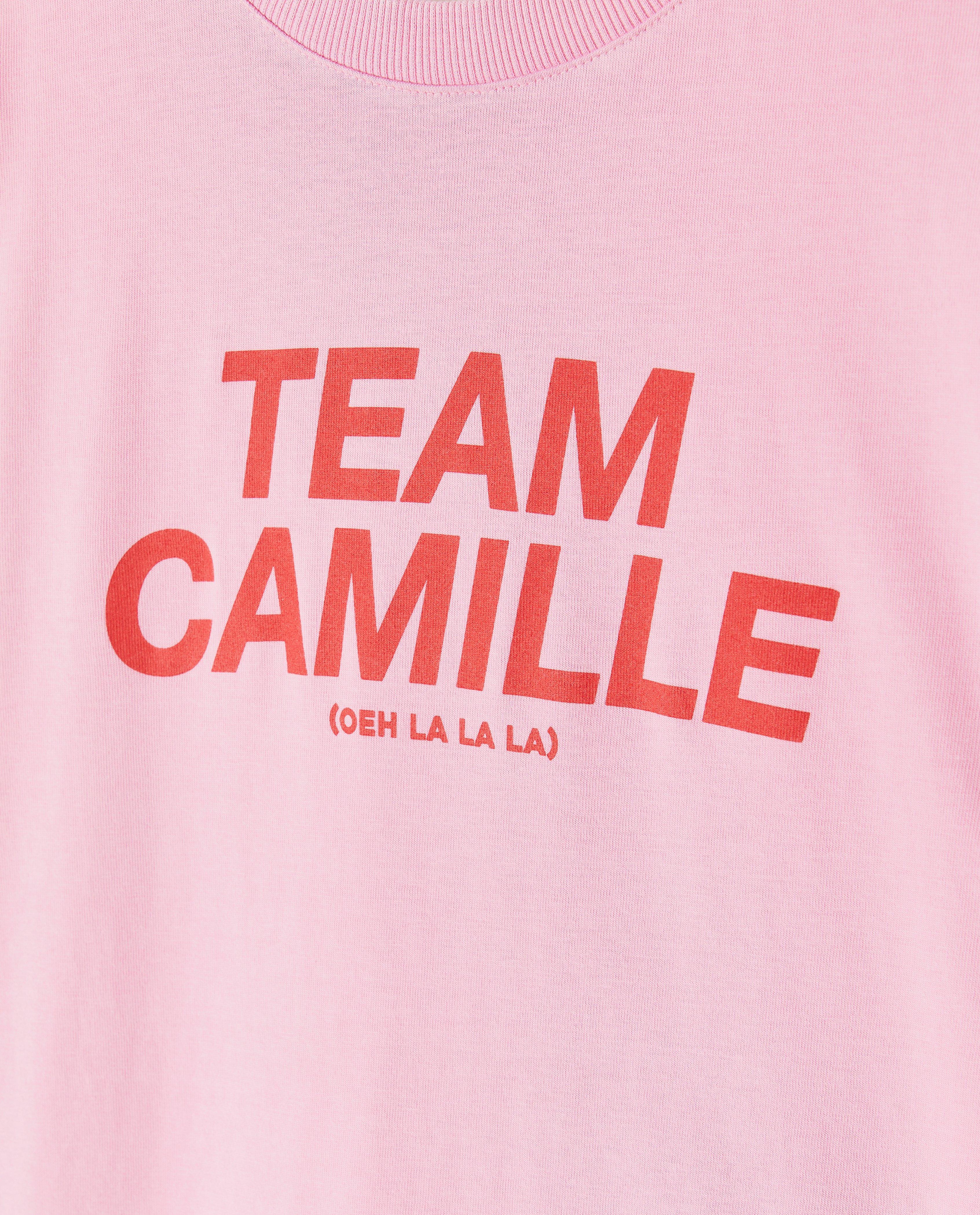 CAMILLE póló metszett hátmintával, XS-XL roze