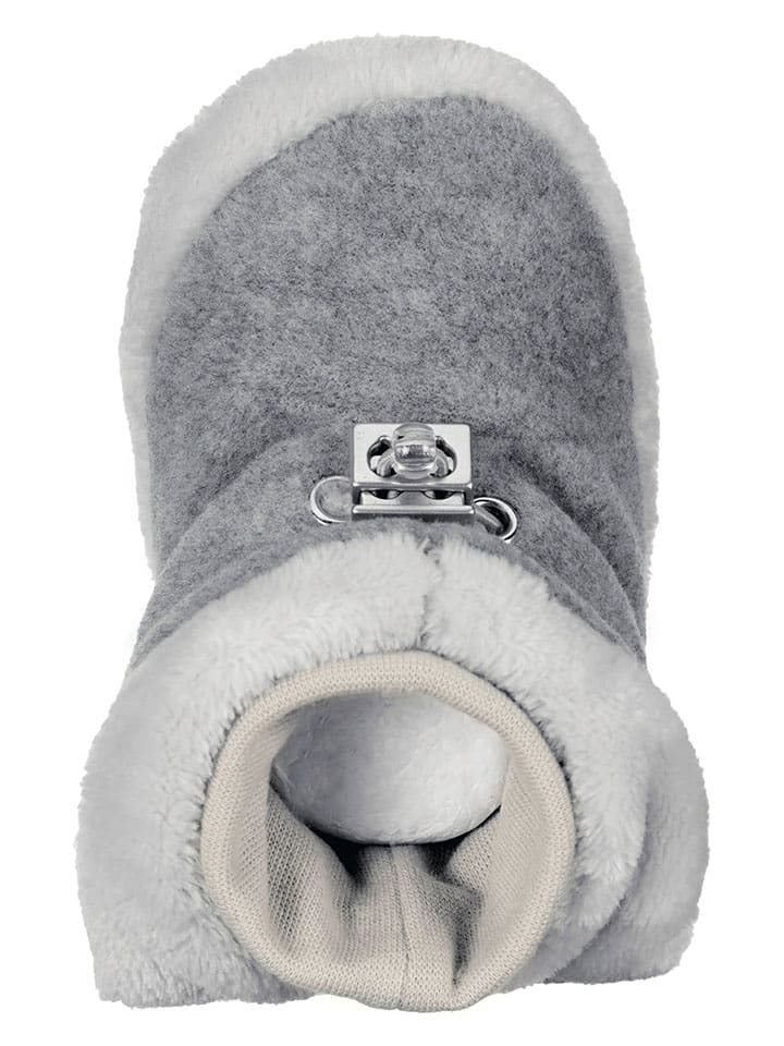 Sterntaler® Hauschuhe in Grau/ Weiß günstig kaufen