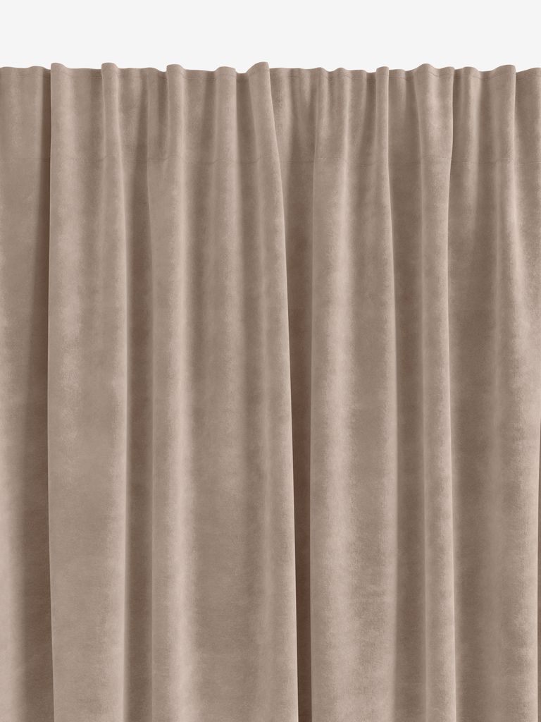 AUSTRA Zasłona AUSTRA aksamitna 1x140x300cm w kolorze ciemnoszarym
