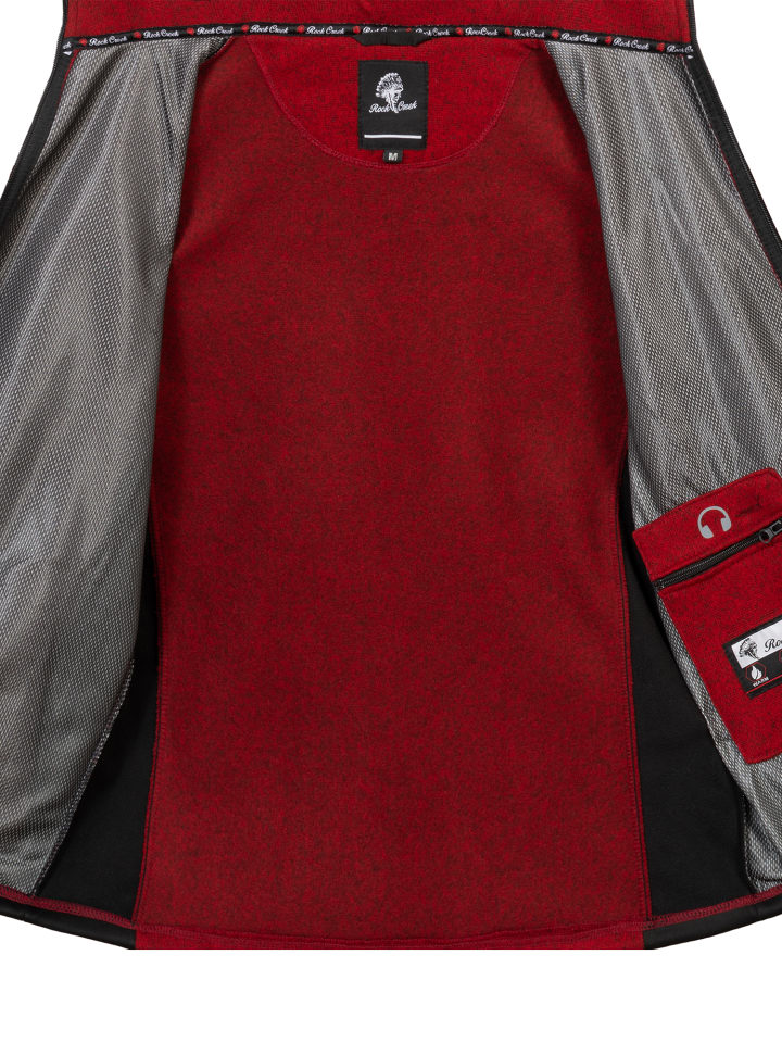Rock Creek Fleecejacke in Dunkelgrün günstig kaufen