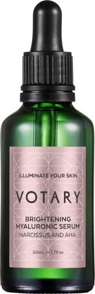 Votary Brightening Hyaluronic Serum Narcissus and AHAs Gesichtsserum