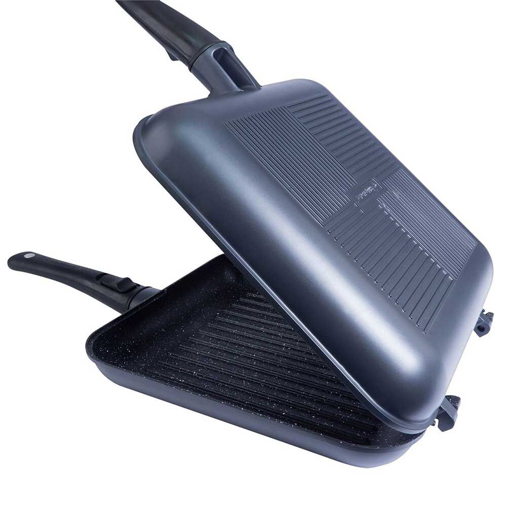 Ridge Monkey Pan Set Saucepan + Grill Connect XXL Granite Edition