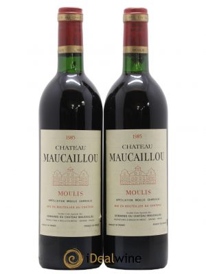 Château Maucaillou  1985 - Lot de 2 Bouteilles