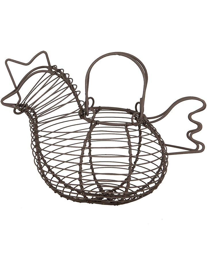 Clayre & Eef Korb in Braun - (B)24 x (H)17 x (T)14 cm günstig kaufen onesize