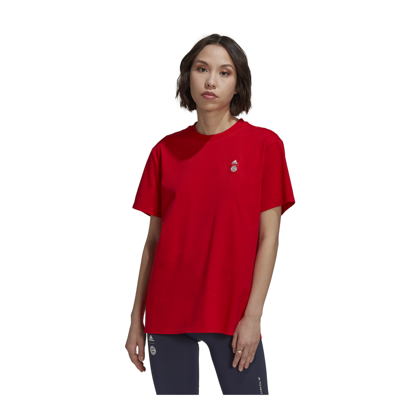 adidas FC Bayern München T-Shirt Damen Rot