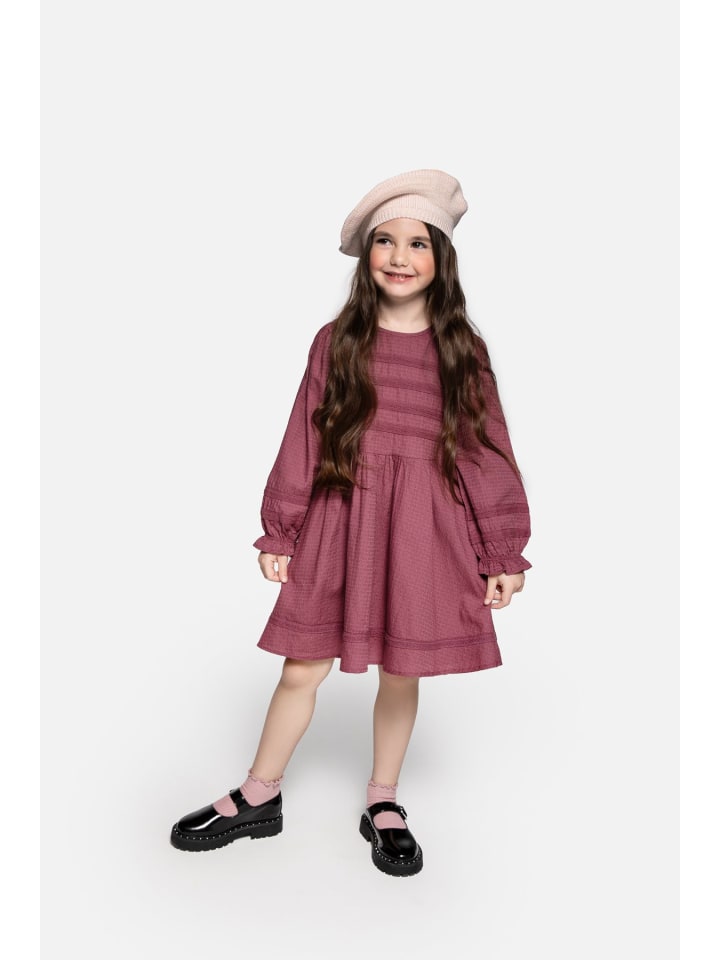Coccodrillo Stoffkleid in dunkelrot günstig kaufen