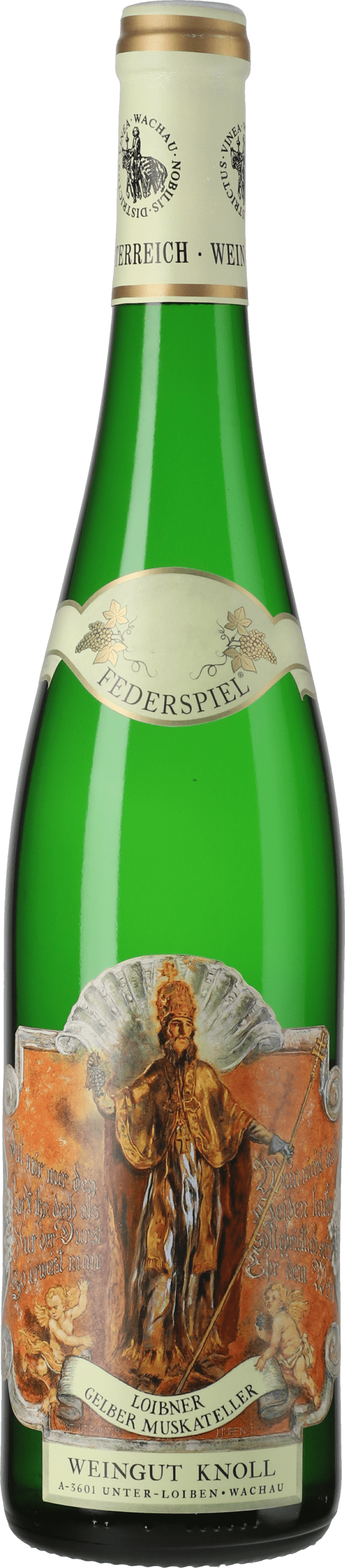 Emmerich Knoll: Gelber Muskateller Loibner Federspiel 2022