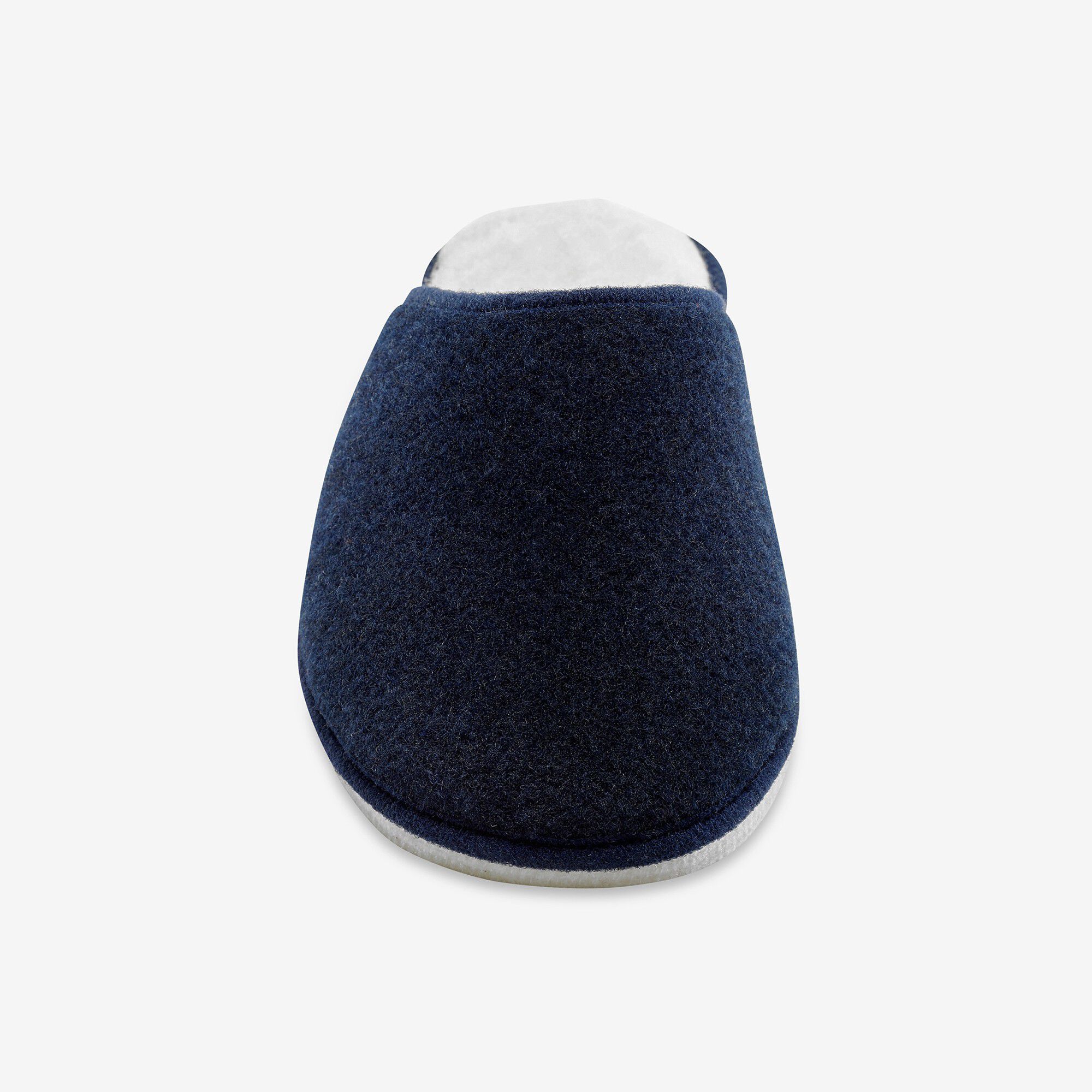 Mules homme silencieuses fourrées laine