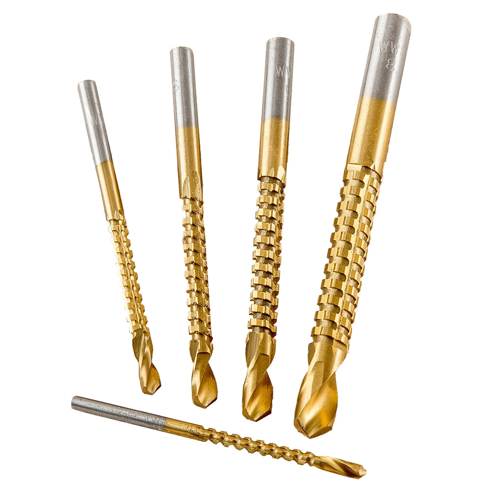 Kraft Werkzeuge Fräsbohrer-Set - 5tlg.