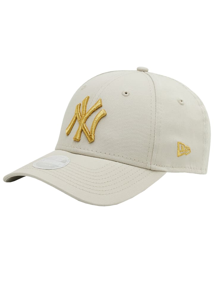 NEW ERA New Era New York Yankees Wmns Metallic Logo Cap in Beige günstig kaufen OSFM