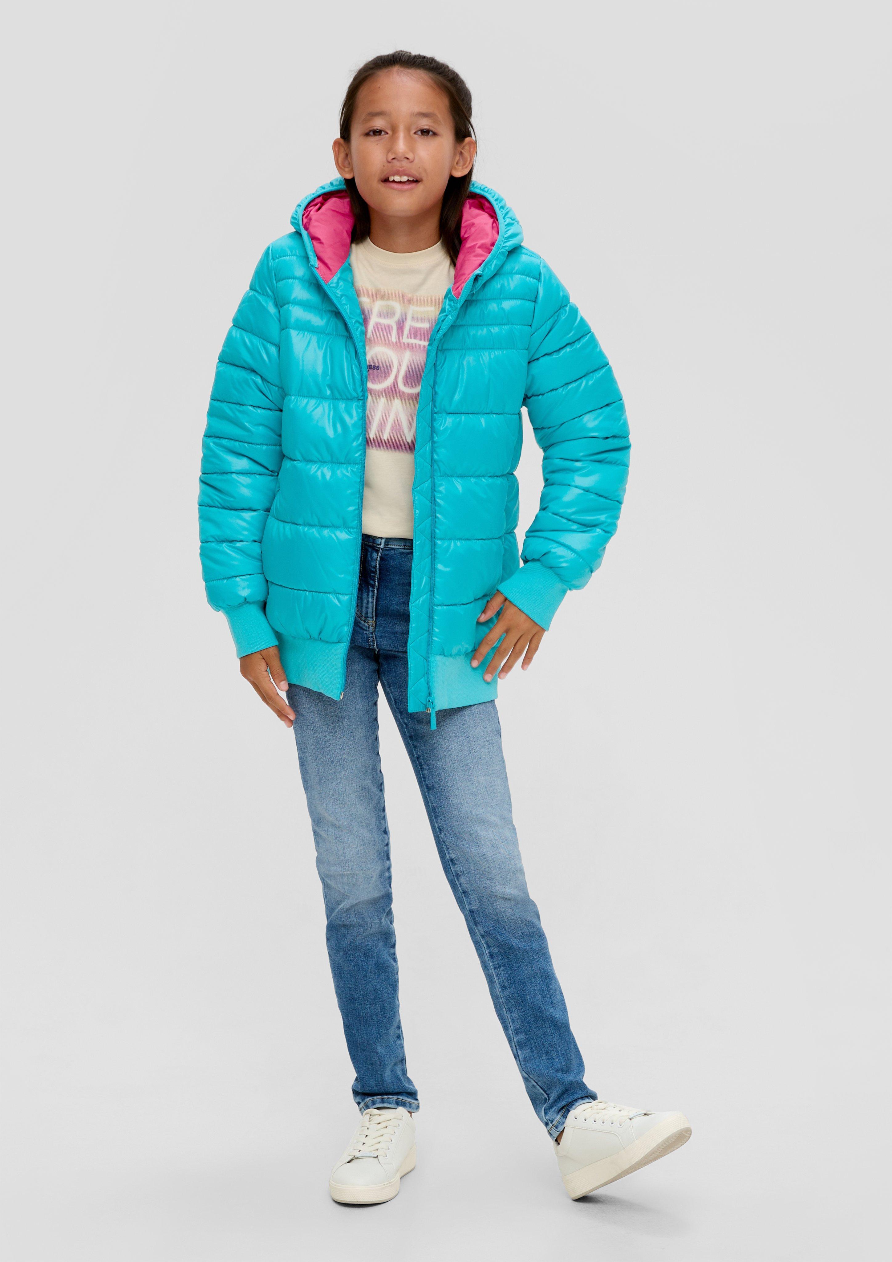 Steppjacke mit Artwork  2131911-6231