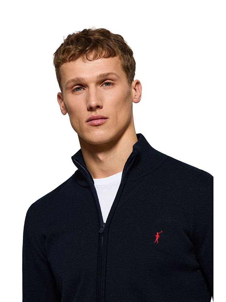 Polo Club Cardigan in Dunkelblau günstig kaufen