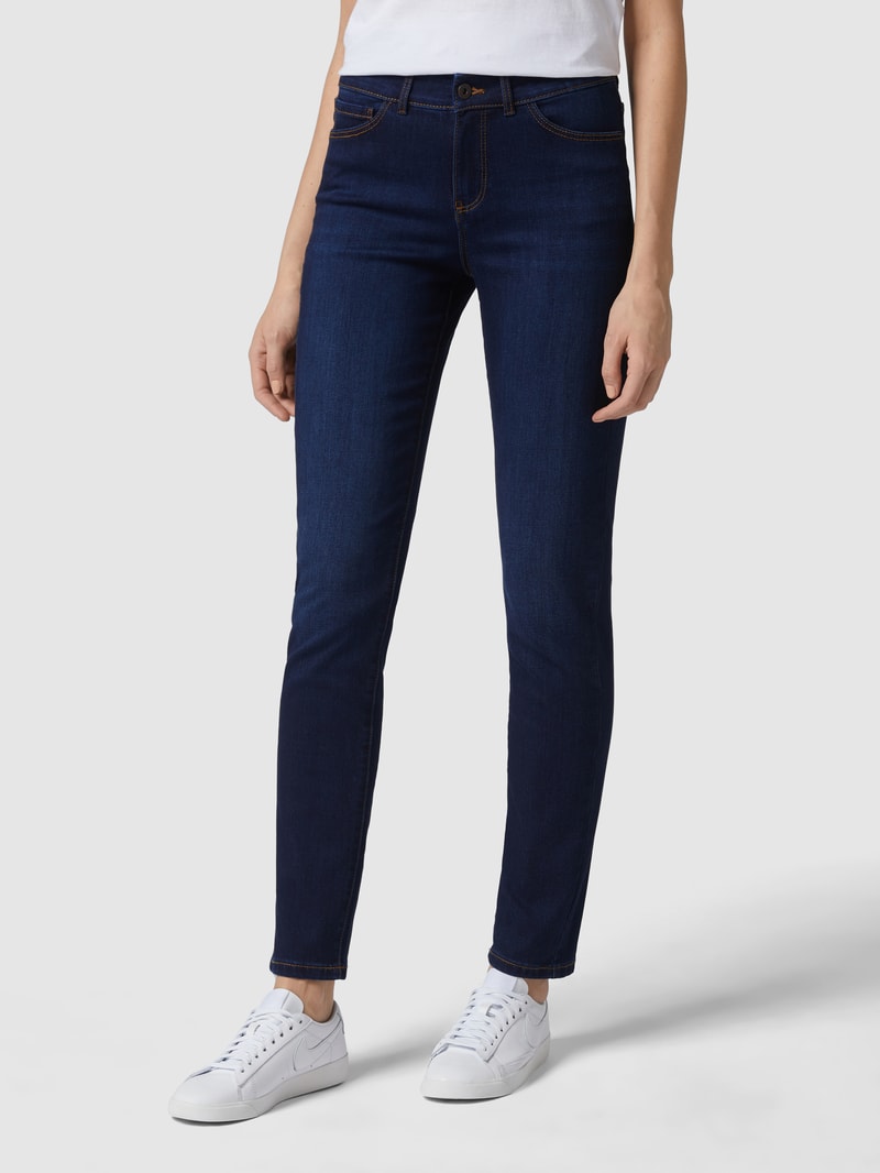 Light Stone Washed Skinny Fit Jeans in jeans