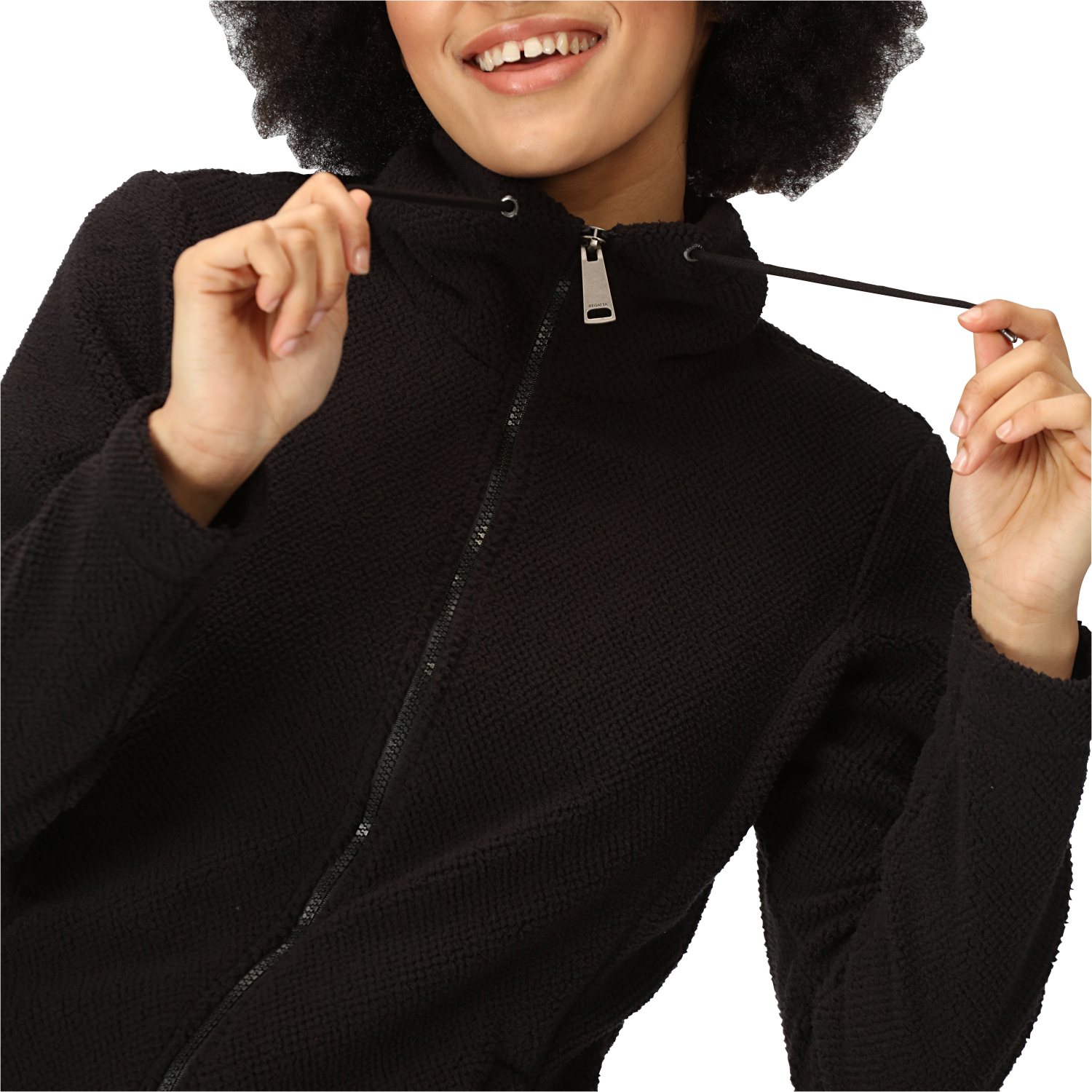 Regatta Damen Fleecejacke Kizmitt (schwarz)