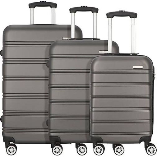 WORLDPACK Toronto 4 Rollen Kofferset 3-teilig