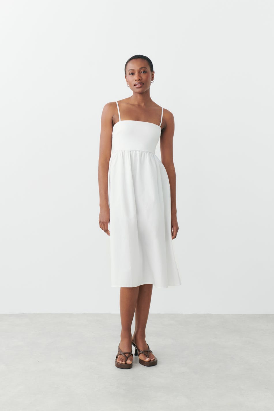 Bandeau midi dress