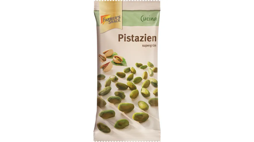 FARMER'S SNACK Pistazien supergrün 50 g