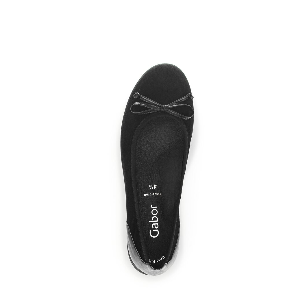 Gabor fashion Sportliche Ballerina schwarz