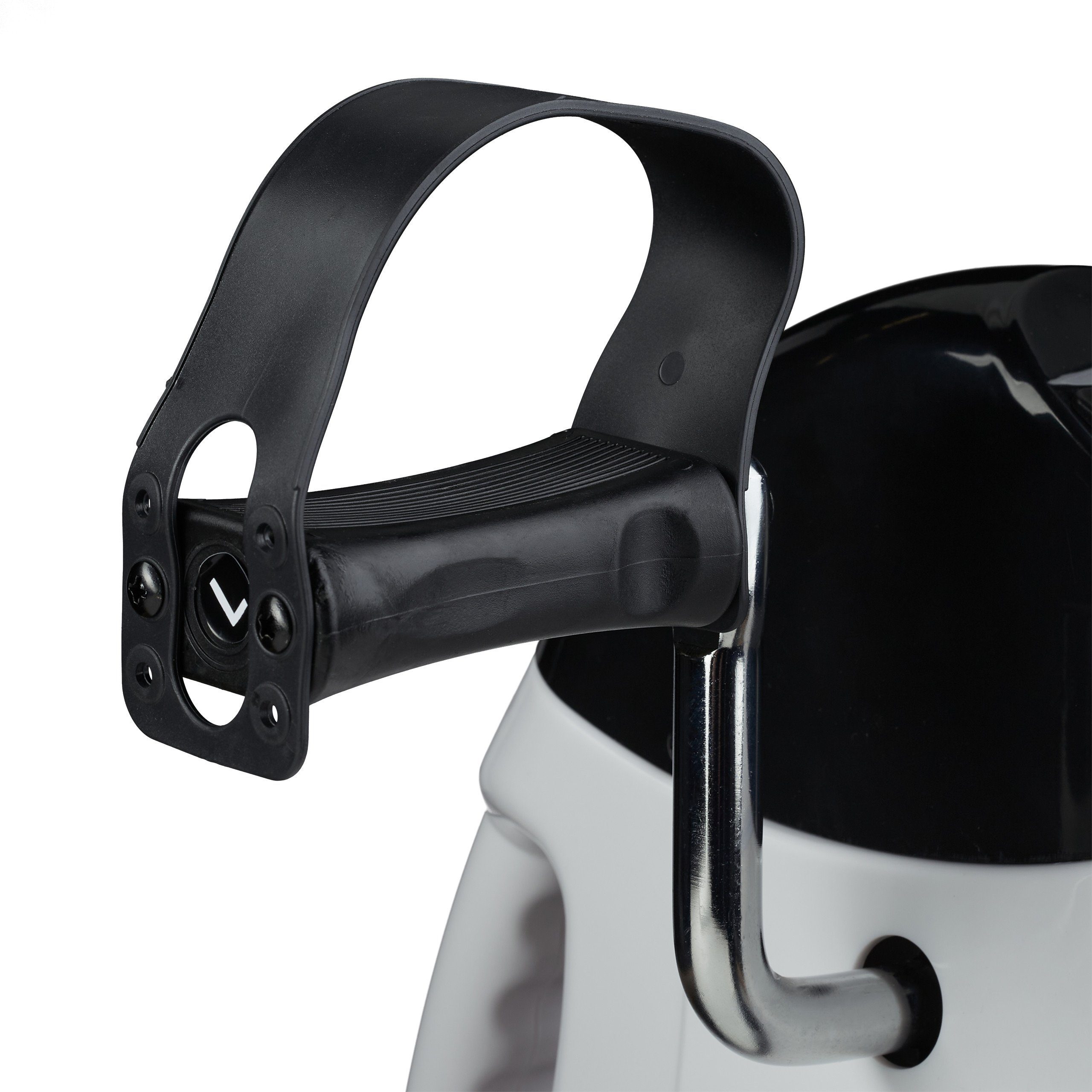 relaxdays Multitrainer Mini Heimtrainer Fahrrad