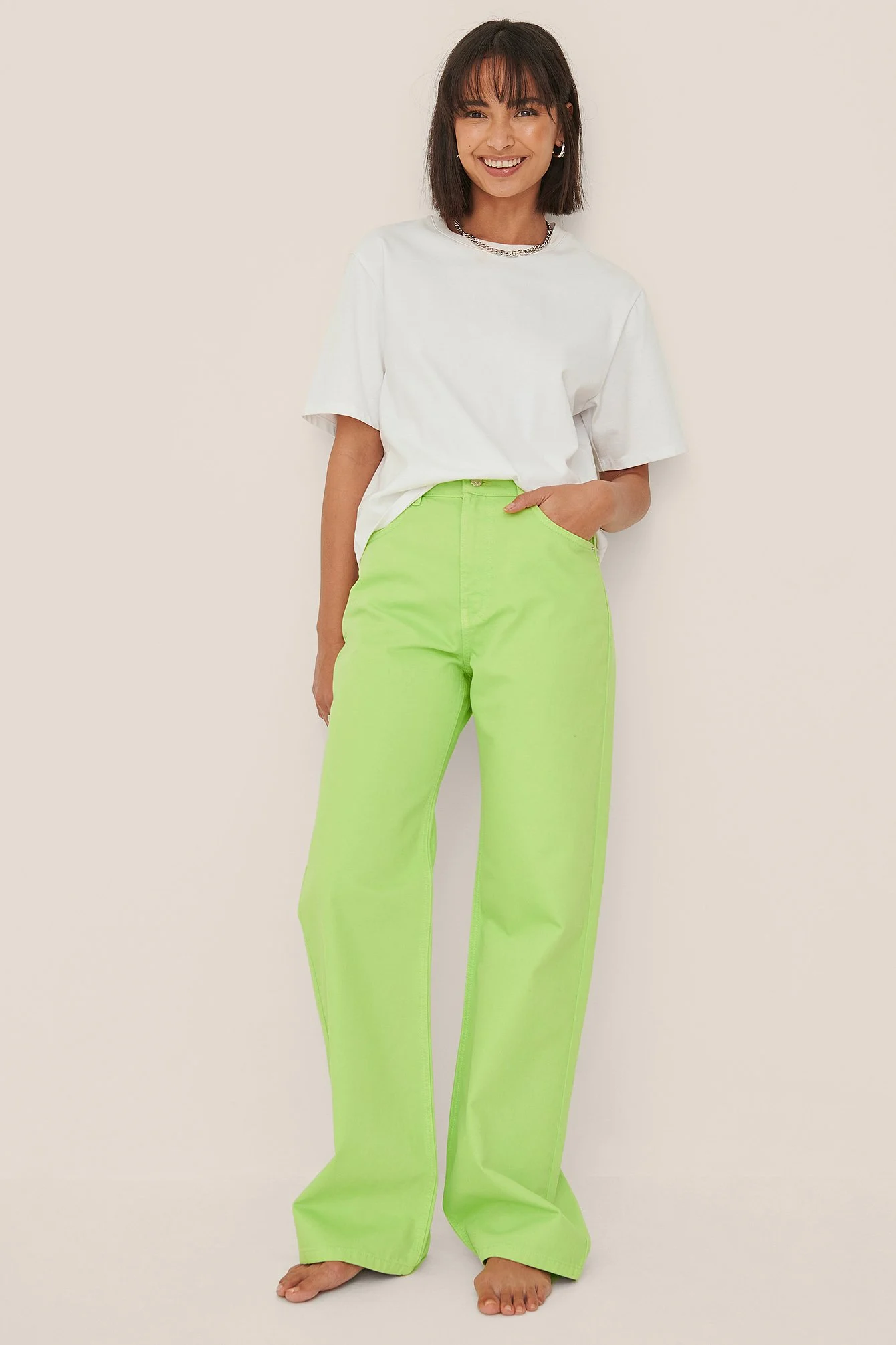 Relaxed Full Length Jeans
