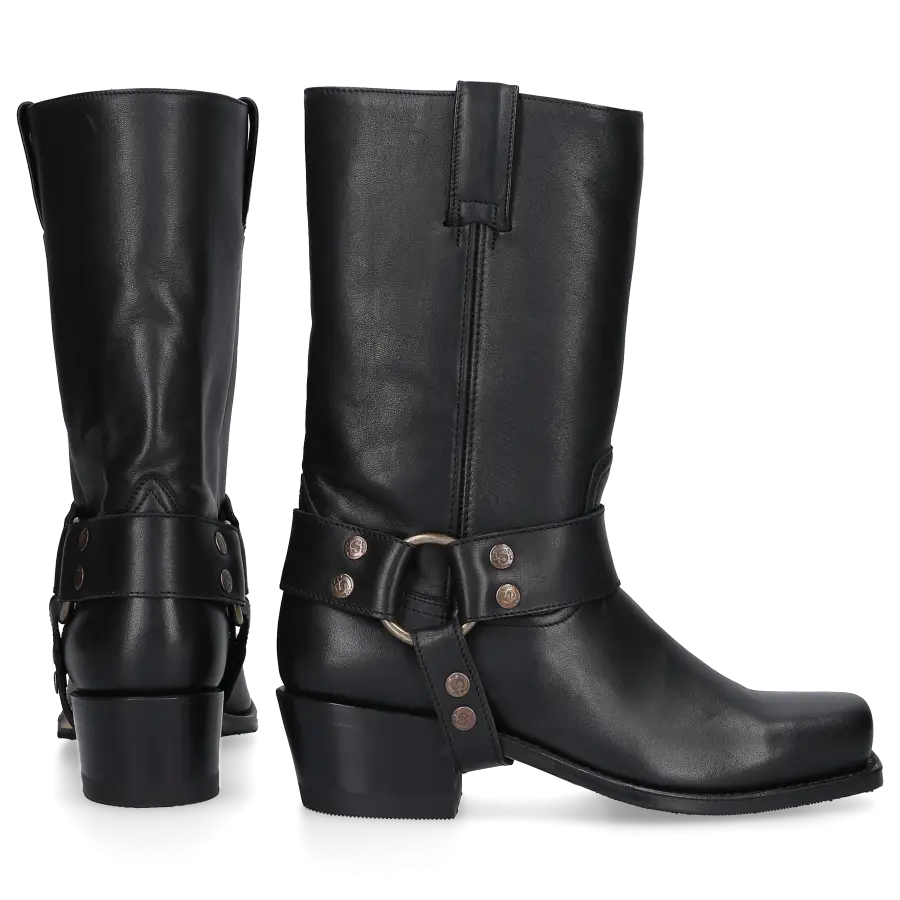 Sendra - Stiefel 1918 Kalbsleder - schwarz