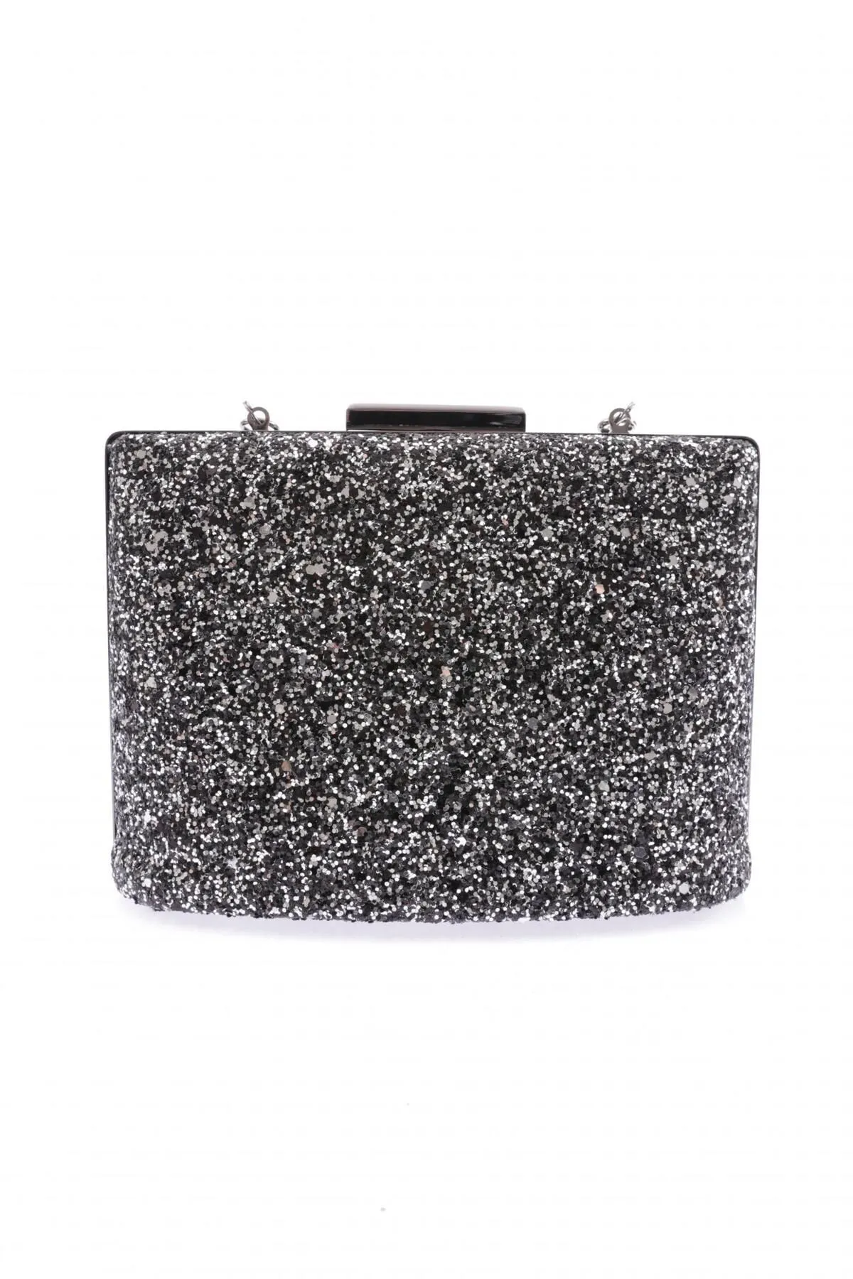 DGN  288-23y Pailletten-Mix Damen Abendkleid Portfolio Tasche