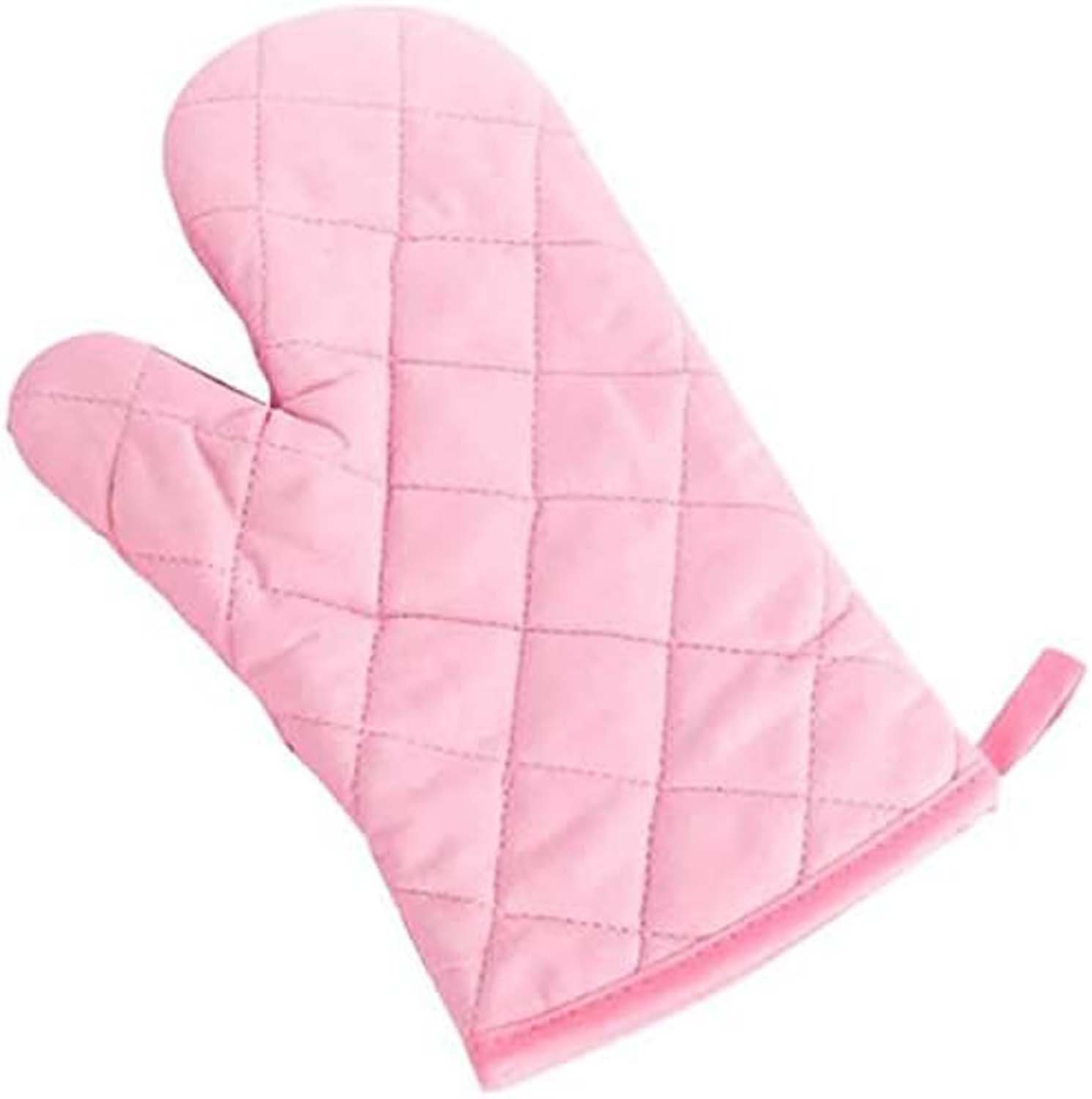 aikidio Topflappen Ofenhandschuhe, Hitzebeständig Ofenhandschuhe Verdickte 1 Paar (rosa), (1-tlg)