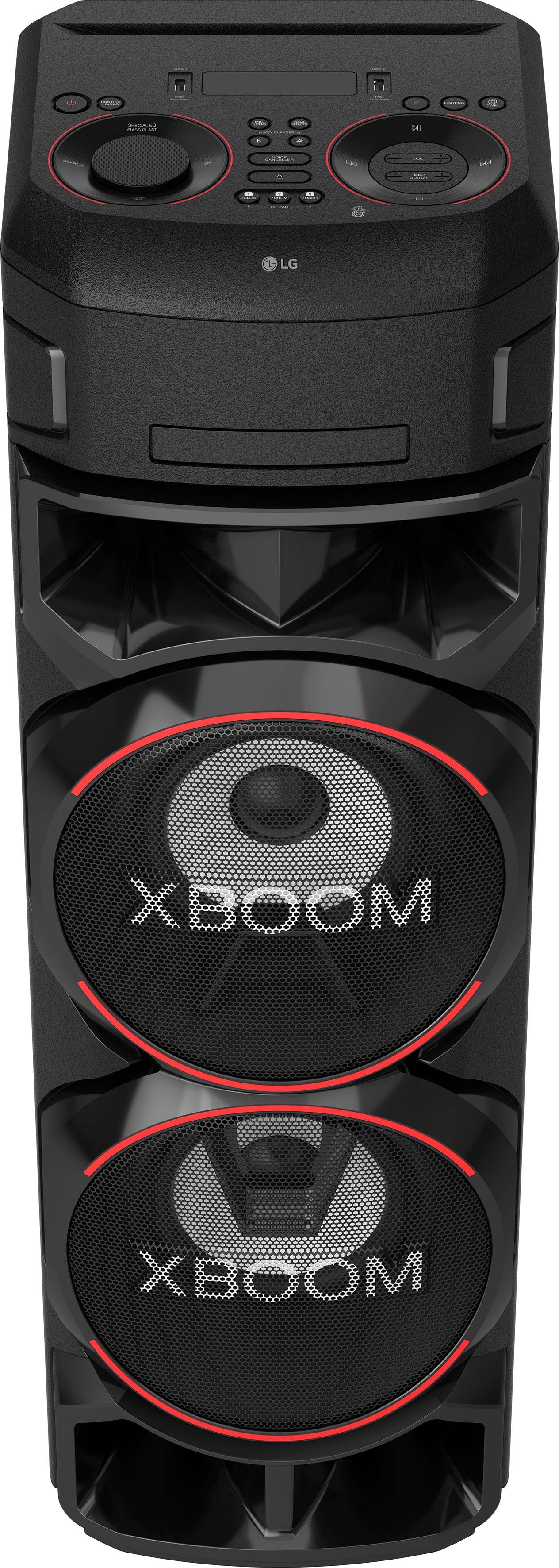 LG XBOOM ON9 Party-Lautsprecher (Bluetooth, Onebody-Soundsystem)