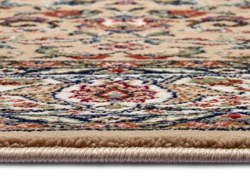 Teppich Aljars, NOURISTAN, rechteckig, Höhe: 10 mm, Orientalisch, Orient Optik, Wohnzimmer, Schlafzimmer, Kurzflor, Weich