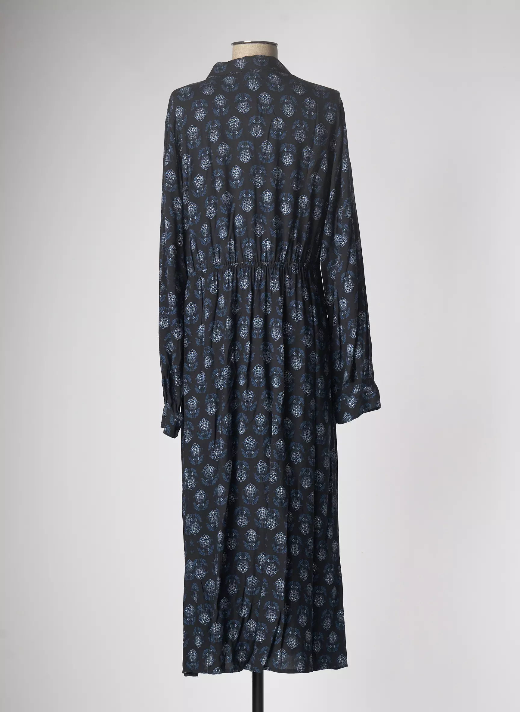 An Ge Robes Longues Femme couleur noir