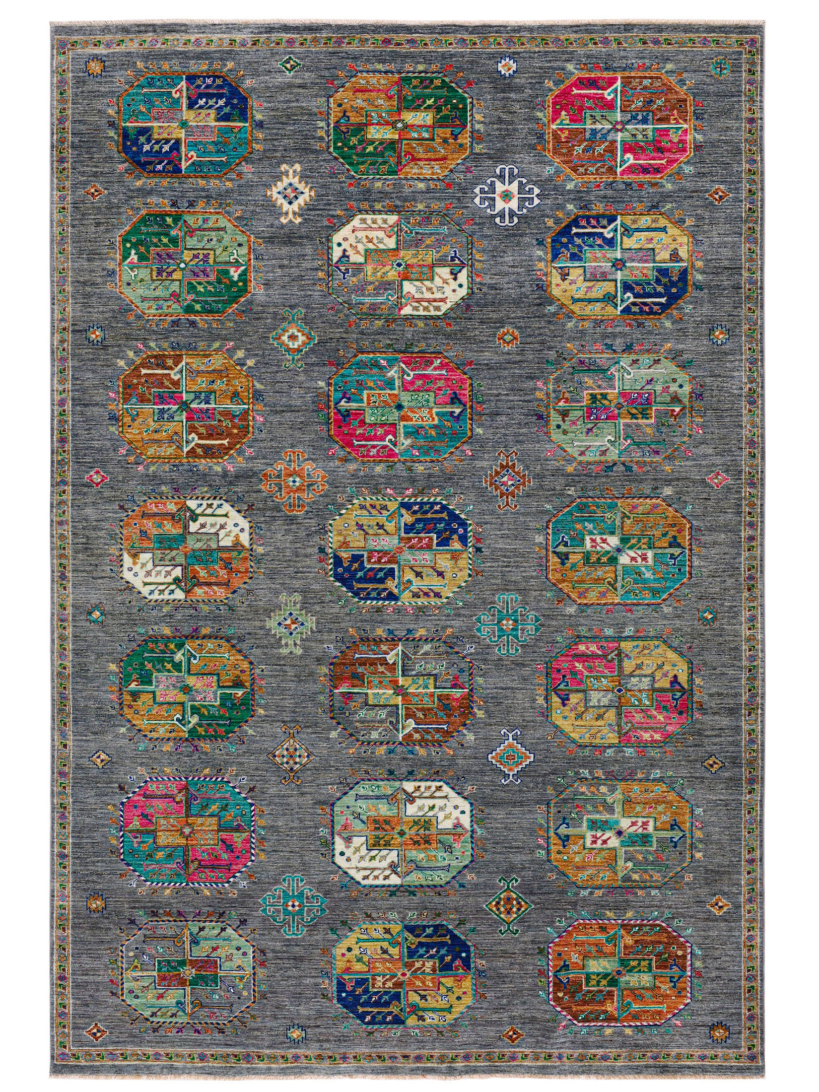 Buchara Ghazni ca. 200 x 295 cm, Unikat / Einzelstück