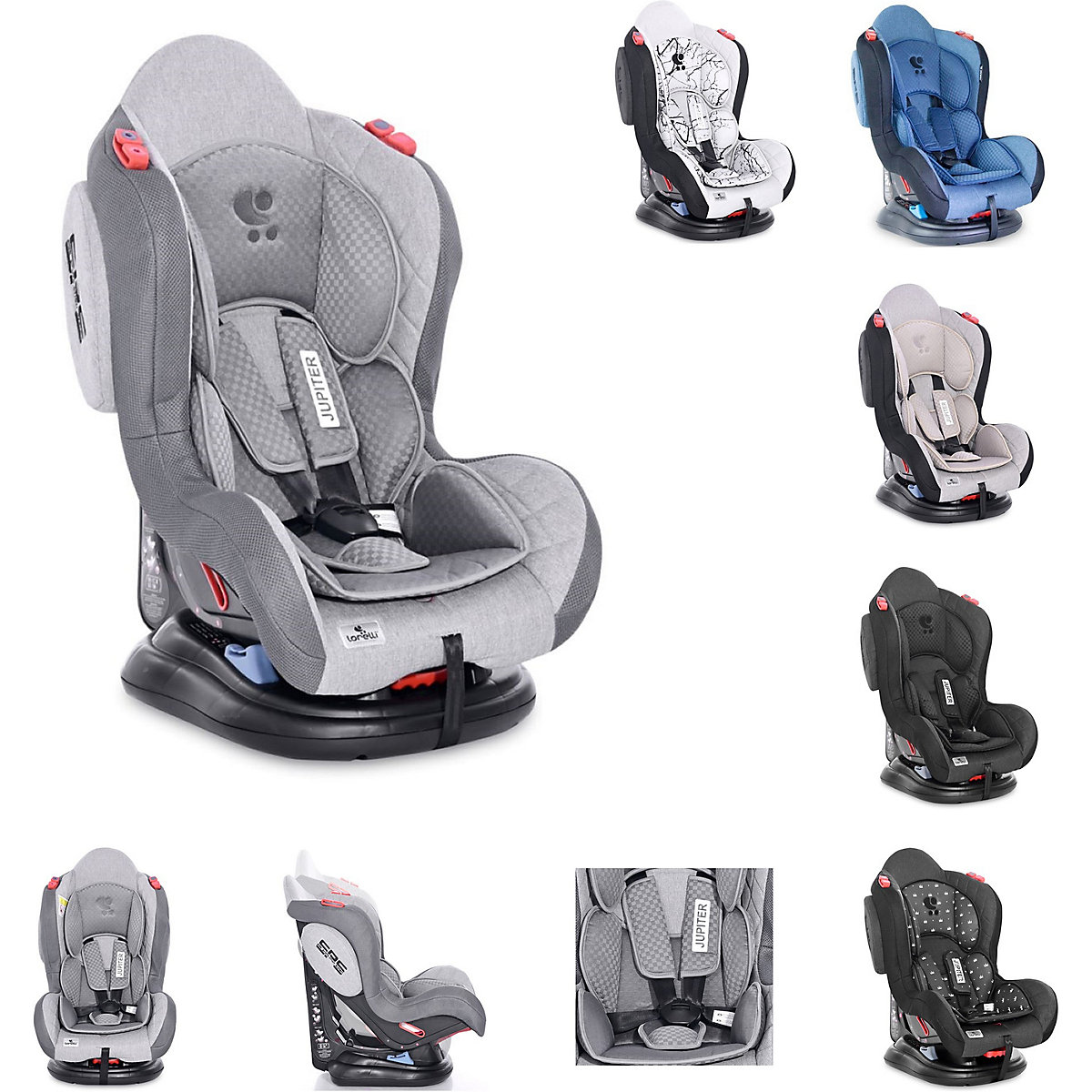 Kindersitz Jupiter + Gruppe 0+/1/2 (0-25 kg) Kindersitze