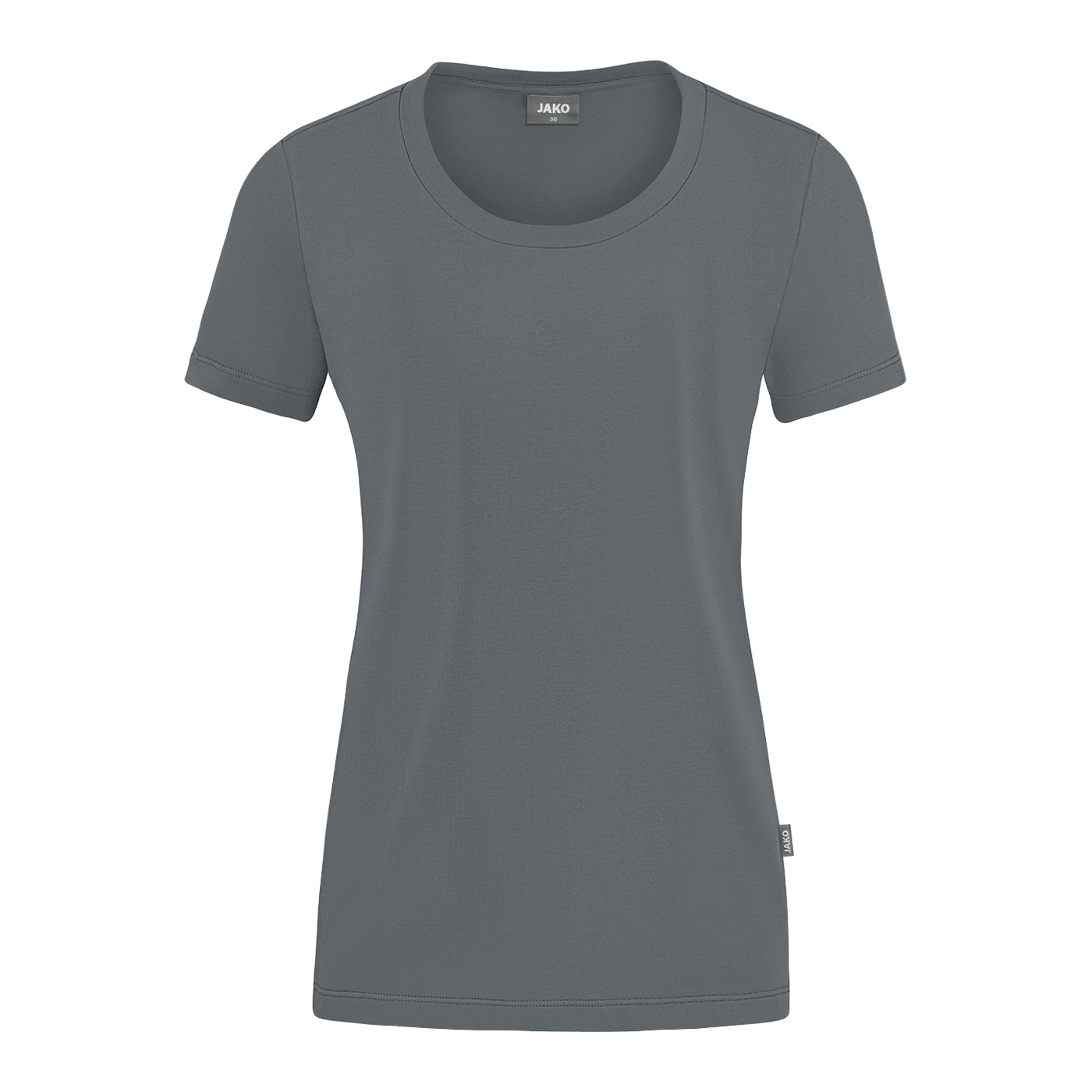 JAKO Organic T-Shirt Stretch Damen Grau F840