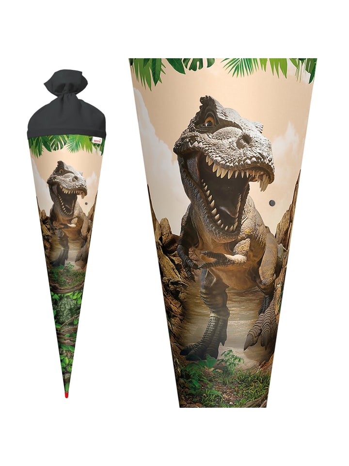 ROTH Schultüte groß Tyrannosaurus 70 cm, Sound in Grün günstig kaufen onesize