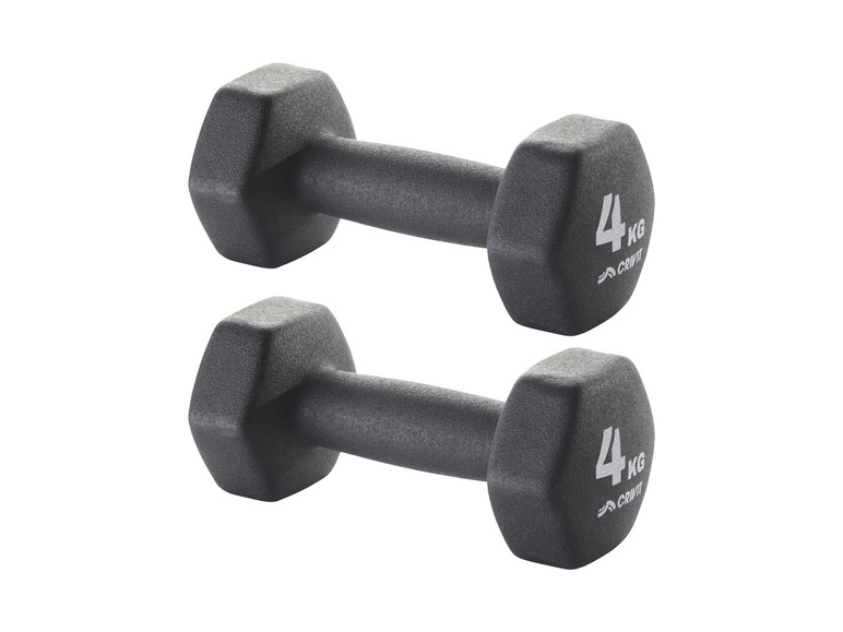 CRIVIT Kurzhantel-Set, 2 Stück