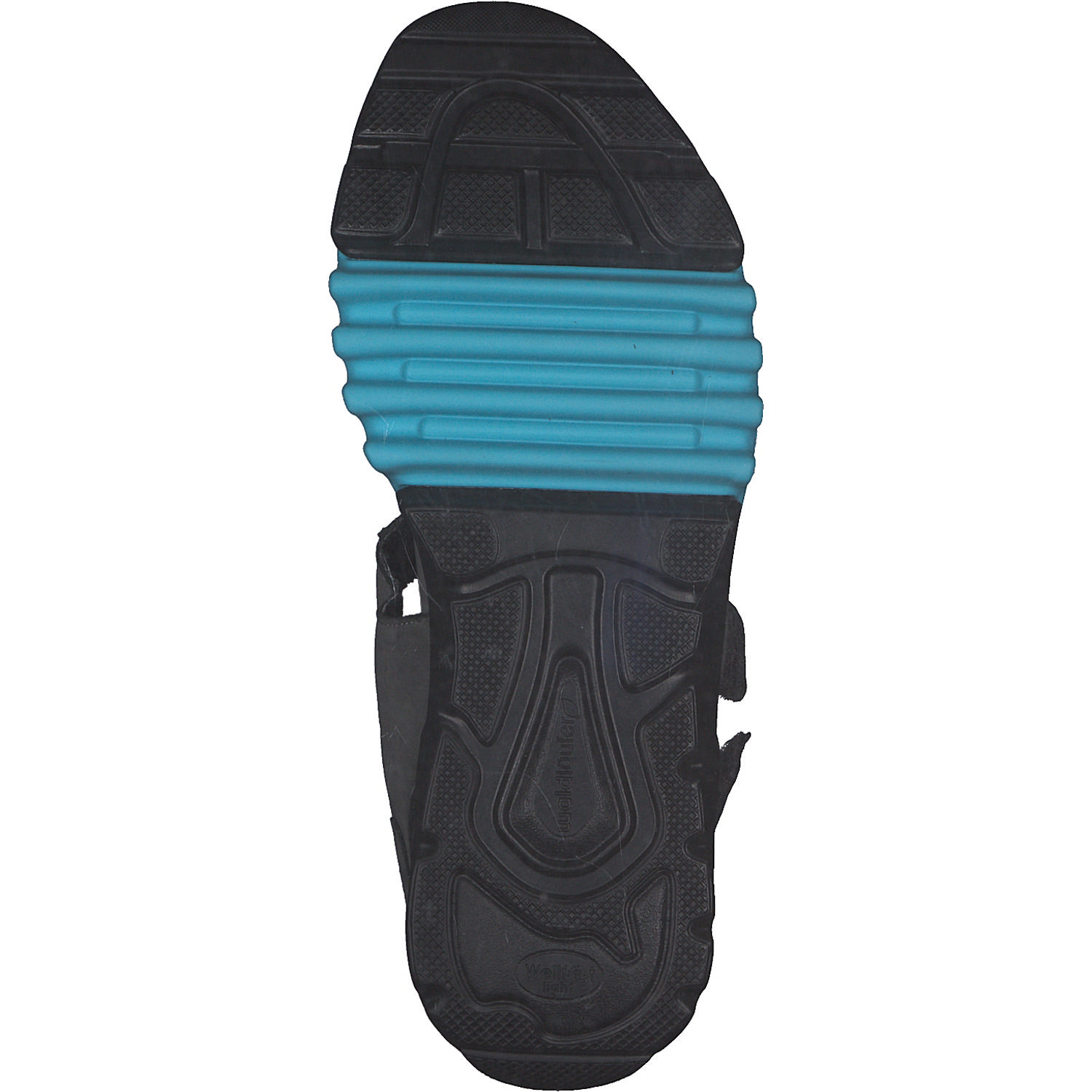 Waldläufer Kalmit 745002, Klassische Sandalen, Damen, Blau
