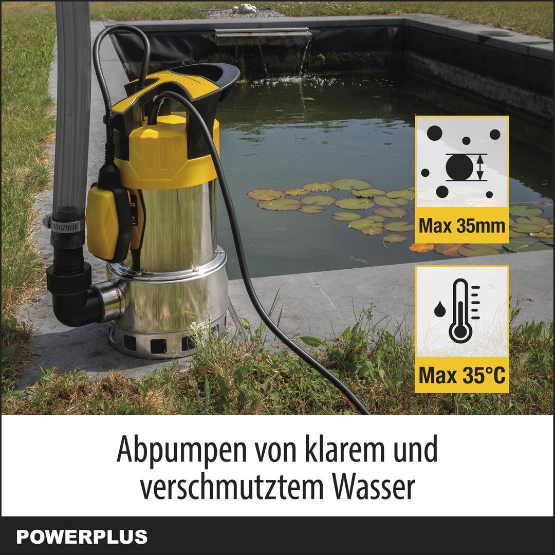 Powerplus Elektrische Wasserpumpe POWXG9535