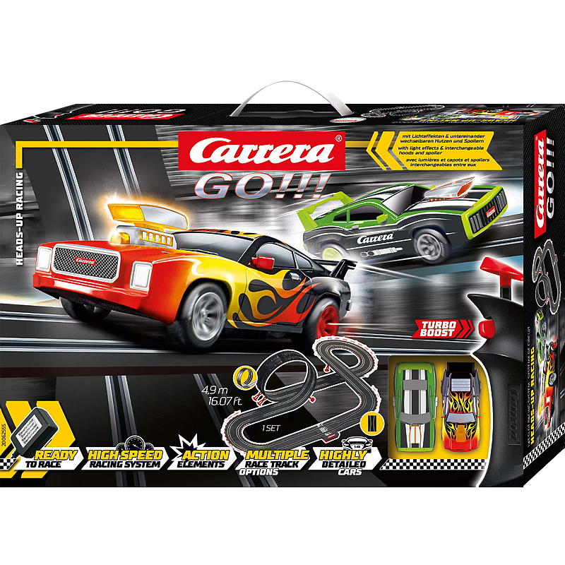 Carrera Bilbane Heads-up racing, Carrera