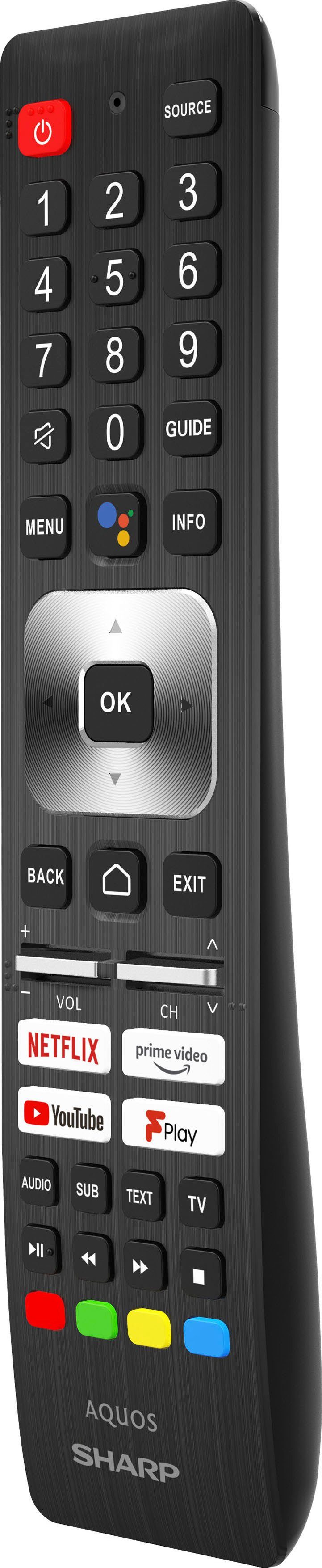 Sharp 4T-C70FL2EL2AB LED-Fernseher (177 cm/70 Zoll, 4K Ultra HD, Android TV, Smart-TV, HDMI 2.1)