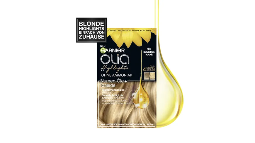 Garnier Olia Highlights für blondes Haar