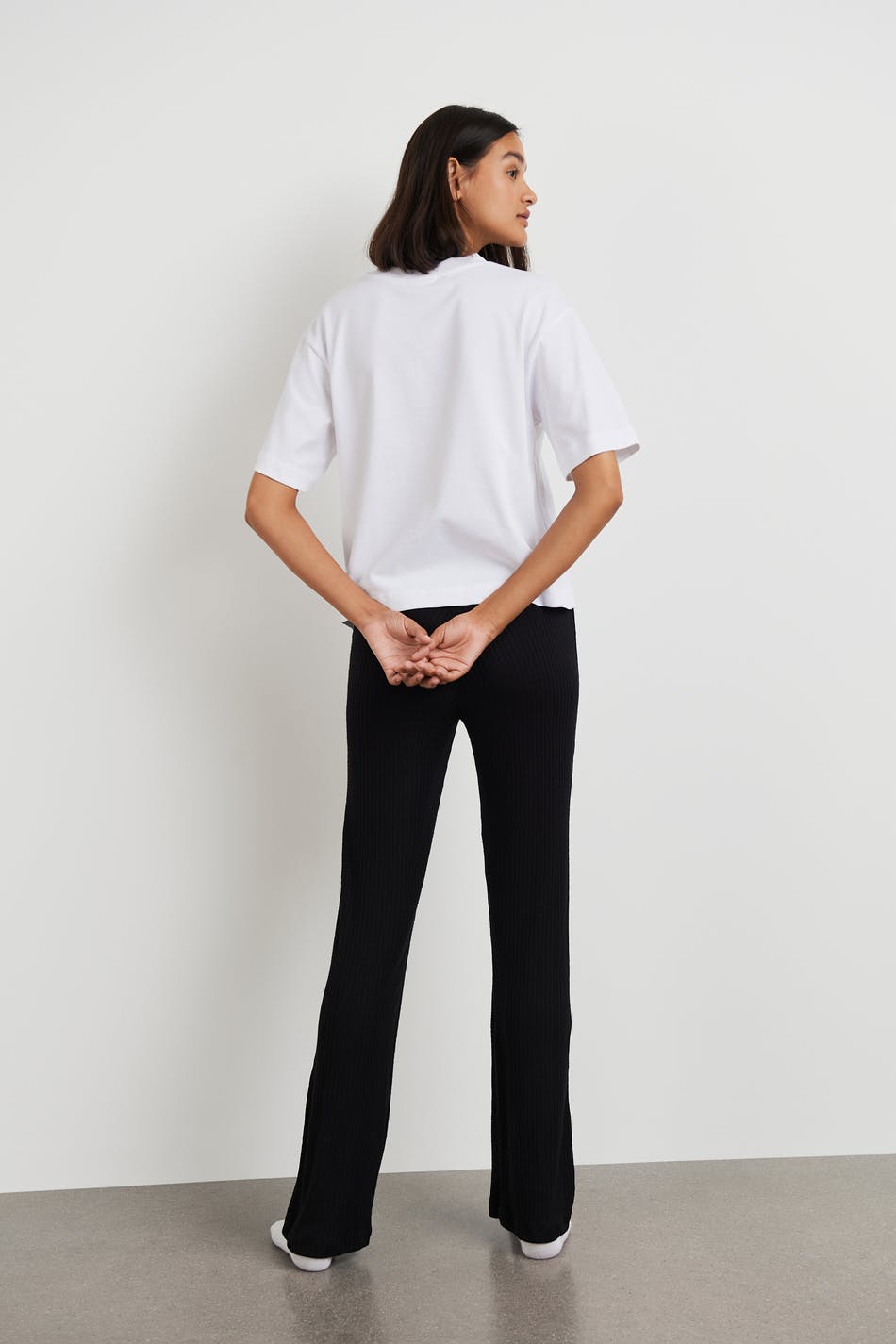 Stina rib trousers