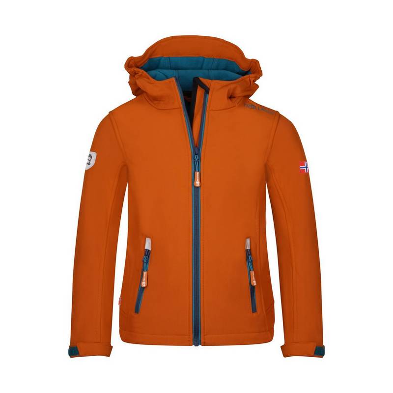 Trollkids Trollfjord Softshelljacke Kinder