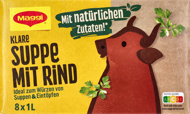 Maggi klare Fleisch Suppe