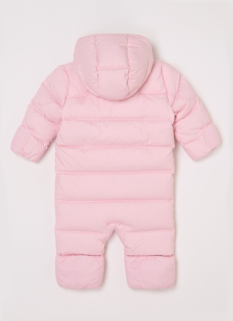 Body matlasat pentru bebeluși, din material Ralph Lauren, cu umplutură de puf.